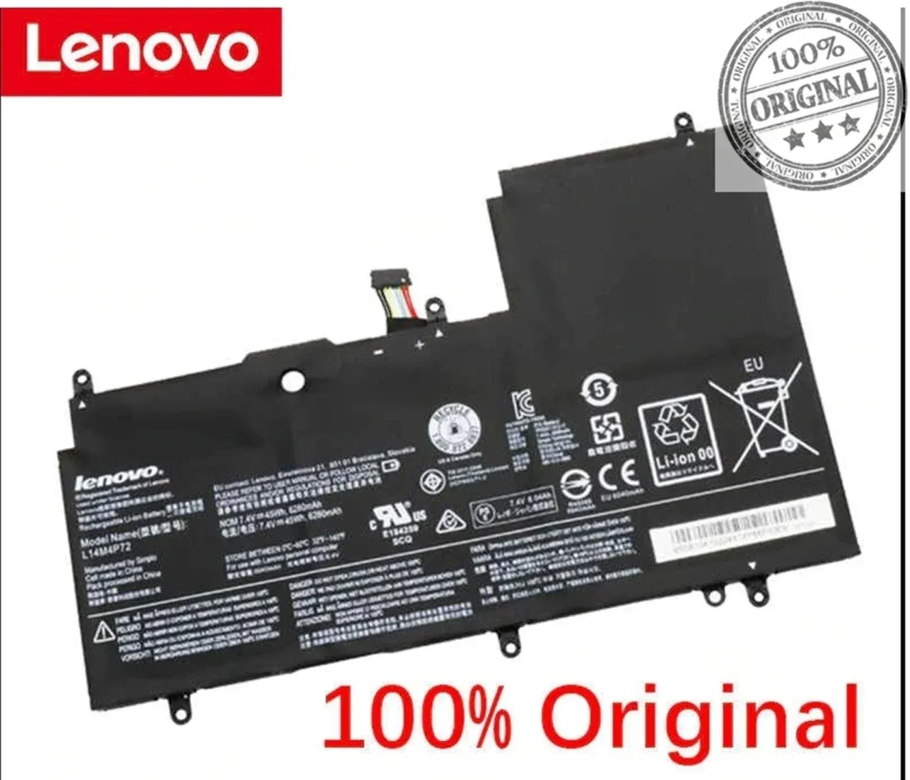 Lenovo L14M4P72 L14S4P72 Yoga 3 14 700-14ISK Batarya Hp Pili