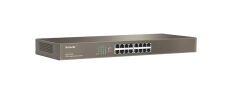 Tenda TEG1016G 16 Port 10/100/1000 Mbps 19'' Switch Çelik Kasa Rack Mount