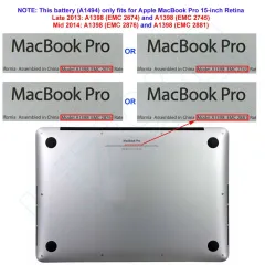 Original 020-8082-A A1495 Battery For Apple Macbook Air 11'' A1465 2013 - 2017, Batarya Orjınal Pil