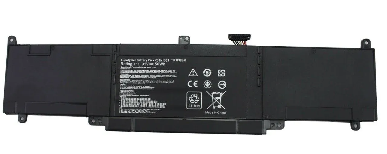 Asus C31N1339 Transformer TP300, TP300L, TP300UA, TP300LJ TP300LA, TP300LD, ZenBook UX303, UX303L U303LA, U303LB, U303LN UX303UA, UX303LB, UX303UB, UX303LA ,UX303UA Batarya Pil
