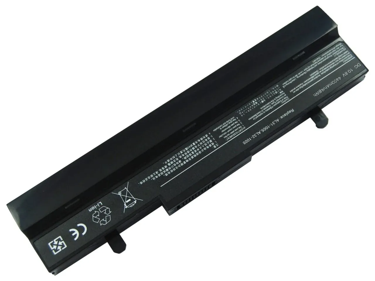 Asus Eee PC Siyah 1001HA, 1005HA, 1005HAG, 1005PE, 1005PX, 1101HA Batarya, Asus AL31-1005, AL32-1005, ML31-1005, ML32-1005, PL31-1005, PL32-1005 Pil Asus Eee PC 1001HA 1005HA 1005HAB 1005HAG 1005PE, 1005PX, 1101HA ASUS Eee PC 1001 1001H 1001HA 1001HA