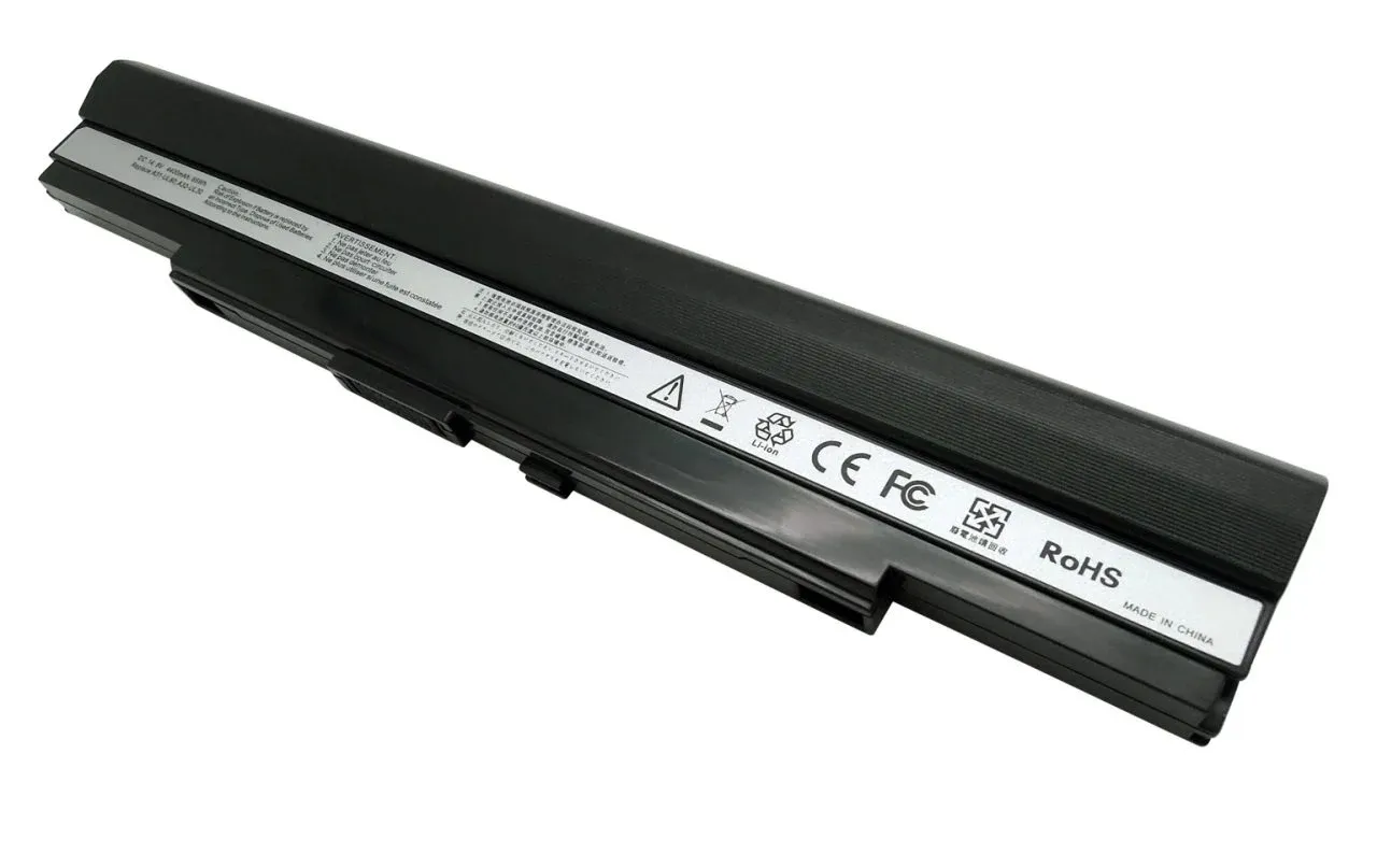 Asus PL30, UL30, UL50, PL50, UL80, U30, U40, U45, PRO32, PRO5G Laptop Pil Batarya kodu A31-UL30, A31-UL50, A31-UL80, A41-UL30, A41-UL50, A42-UL50, A42-UL80 olan ve Asus PL30, UL30, UL50, PL50, UL80, U30, U40, U45, PRO32, PRO5G notebook modellerine uyuml