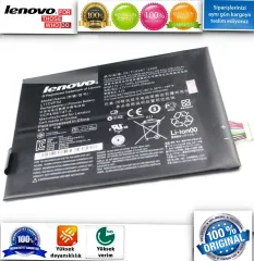 Lenovo Orjınal IdeaTab S6000 S6000-F S6000-H Tablet A1000 A3000 S600H A3000-H 10.1-Inch Tablet L11C2P32 Battery For Lenovo Ideatab Yoga Tablet S6000 A1000 A3000 S600h Laptop Batarya Pil BAttery A++