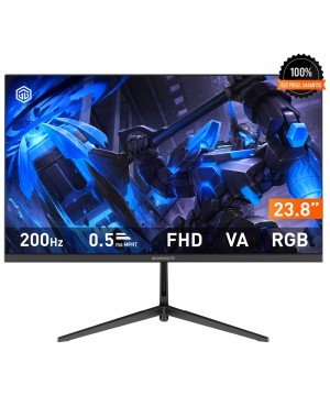 GameBooster Ruvie EF20 23.8'' 200Hz 0.5ms HDMI DP RGB Adaptive Sync HDR10 FHD VA Gaming Monitör