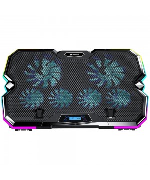 GameBooster GB-NS10 Hurricane RGB 9"-17" Led Notebook Soğutucu Stand