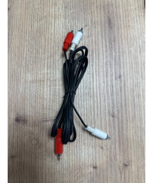 2 RCA to 2 RCA Stereo Ses Kablosu - Çift Kanallı Audio Kablosu