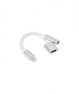 Alfais 4428 Lightning Kulaklık Şarj Çevirici Çoklayıcı Dönüştürücü Adaptör