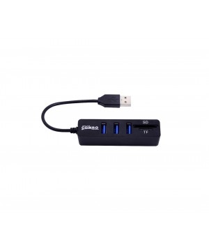 Alfais 4690 Usb Hub 3 Port MicroSD Tf Sd Kart Okuyucu Çoklayıcı