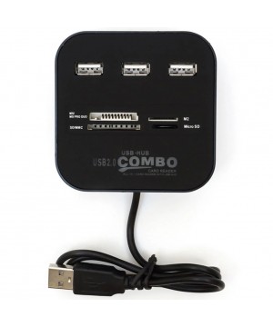 Alfais 5043 Usb Hub Çoklayıcı Çoklu Kart Okuyucu