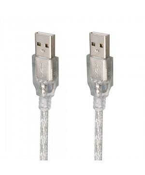 Powermaster PM-3264 Şeffaf 1.5 Metre Usb Erkek-Erkek Kablo