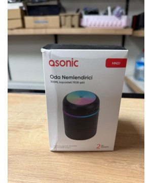 Asonic HN21 Matte Gri 2W 300ML RGB Oda Nemlendirici