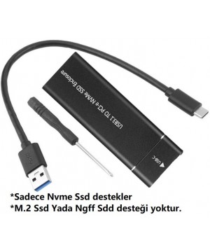 Alfais 5218 Usb 3.1 Type C To Pci-e Express Nvme Ssd Hard Disk Kutusu