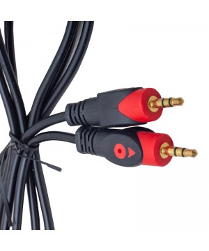 Powermaster 3.5 mm Erkek/Erkek 1.5 Metre Stereo Aux Kablo