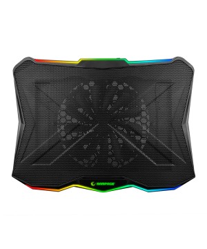 Rampage AD-RC8 SHOWY Siyah 180mm Fan 15-17 RGB Işıklı Notebook Soğutucu Stand