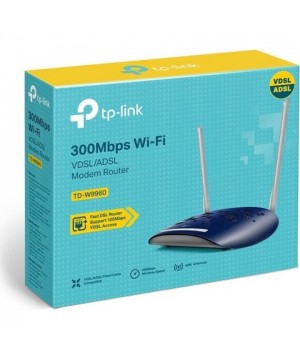 Tp-Link TD-W9960 300 Mbps 4 Port ADSL2+/VDSL Kablosuz Fiber Modem