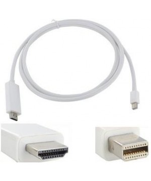 Alfais 4500 Mini Displayport To Hdmi Çevirici Dönüştürücü Adaptör Kablosu (3 Metre)