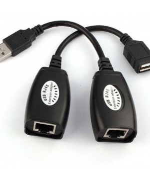 Alfais 5058 Rj45 Usb Ek Uzatıcı Cat5e 6 Kablosu Ekleme Extender