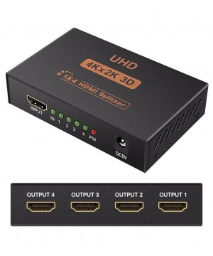 Alfais 5234 4 Port Uhd 4k Hdmi Switch Ekran Monitör Splitter Çoklayıcı Çoğaltıcı