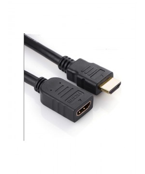 HDMI -Dişi Uzatma Kablosu Altın Uçlu 4K/3D UHD 0.5 mt