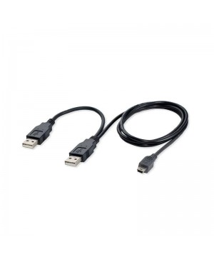 Vcom USB 2.0 to Mini 5Pin Y Kablo 30 cm