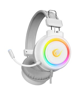 Rampage Sn-r10 Alquıst Beyaz Rgb 3,5mm Mikrofonlu Oyuncu Kulaklık