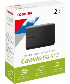 Toshiba Canvio Basics HDTB520EK3AA USB 3.2 2.5" 2 TB Harici Harddisk