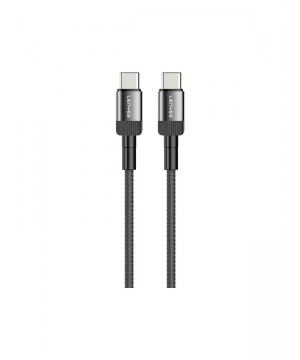 Lenyes LC546 | Type-C to Type-C Örgü Tasarımlı 60W Hızlı Şarj Kablosu 1M